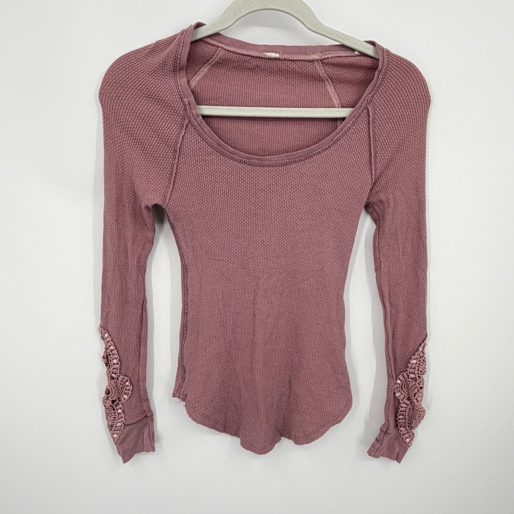 We The Free Mauve pink Synergy Thermal Top sz‎ XS